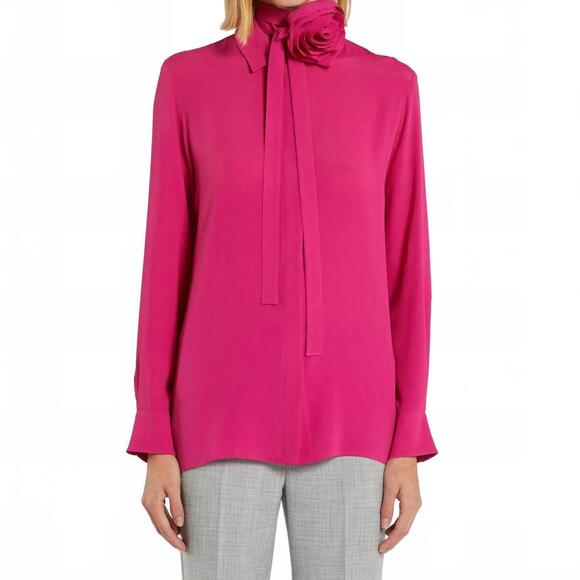 NEW MARELLA nastro blouse in fuchsia